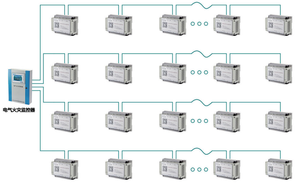 華天電氣火災監控器方案